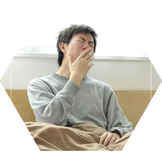 寝ても疲れが取れない